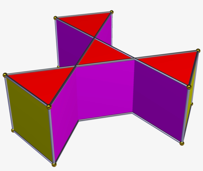 Crossed-unequal Hexagonal Prism - Hexagonal Prism, transparent png #1269740