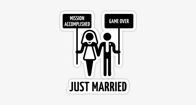 Wedding Couple Game Over Png Presentation Ppt Backgrounds, transparent png #1269932