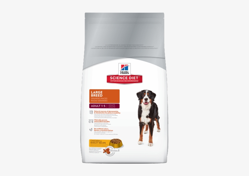 Sd Adult Large Breed Dog Food Dry Productshot 500 - Hill's Science Diet Large Breed, transparent png #1270112