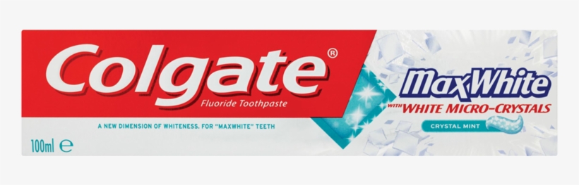 Colgate Max White Micro Crystals, transparent png #1270227