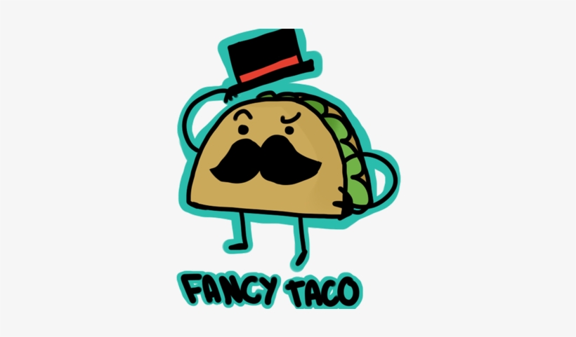 Mustache - Retard - Taco Cartoon - Free Transparent PNG Download - PNGkey