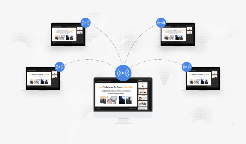 Broadcast To Deliver Presentations, Lectures, And Trainings - Web Page, transparent png #1270476