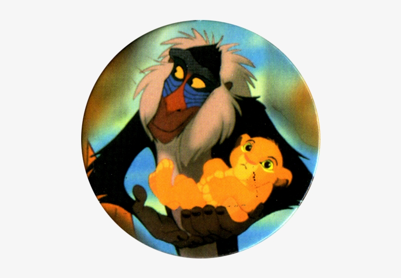 Rafiki Carrying Cub Simba - Series 1 The Lion King Skybox, transparent png #1270499