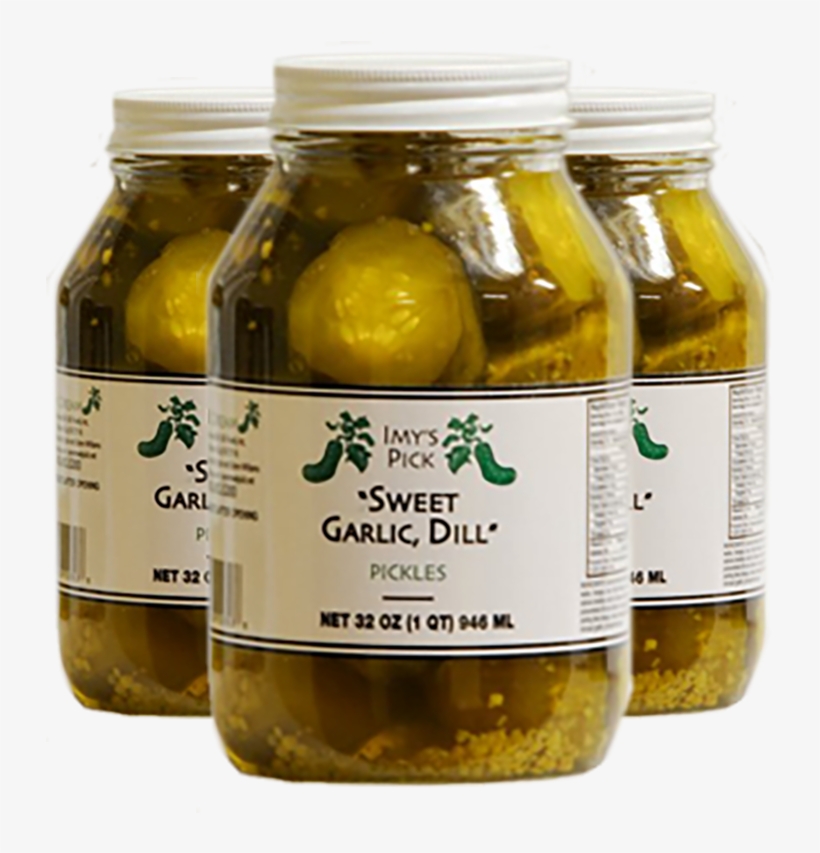 Imy's Sweet Garlic Dills - Garlic, transparent png #1270521