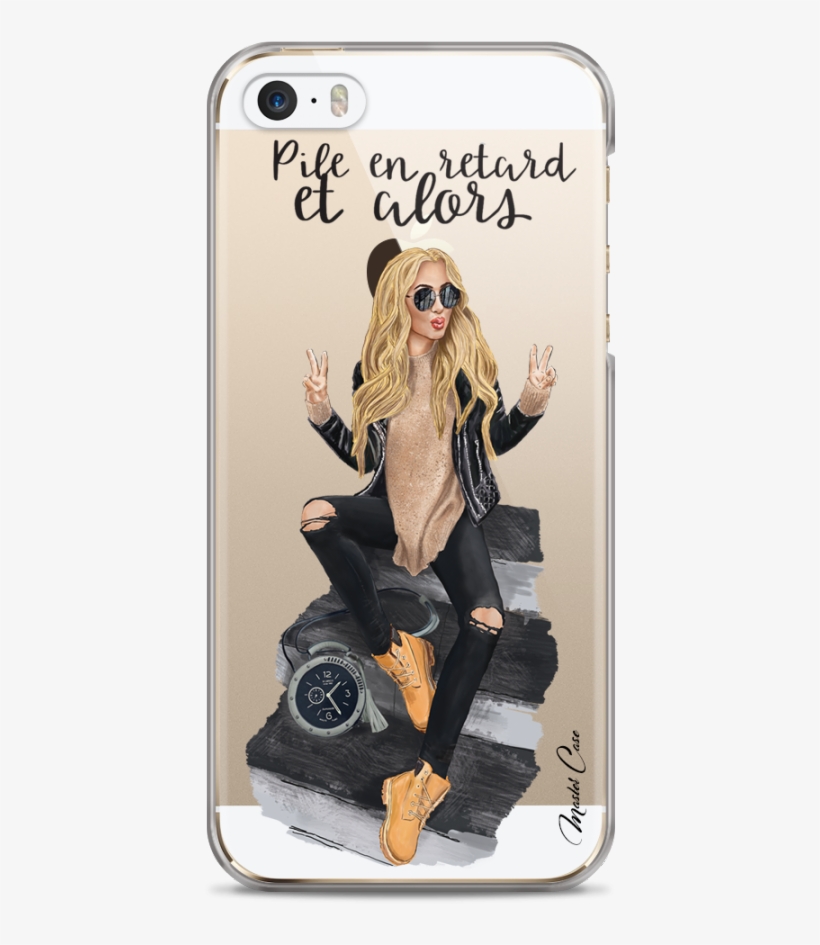 Coque Iphone 5/5s/se Pile En Retard - Iphone, transparent png #1270568