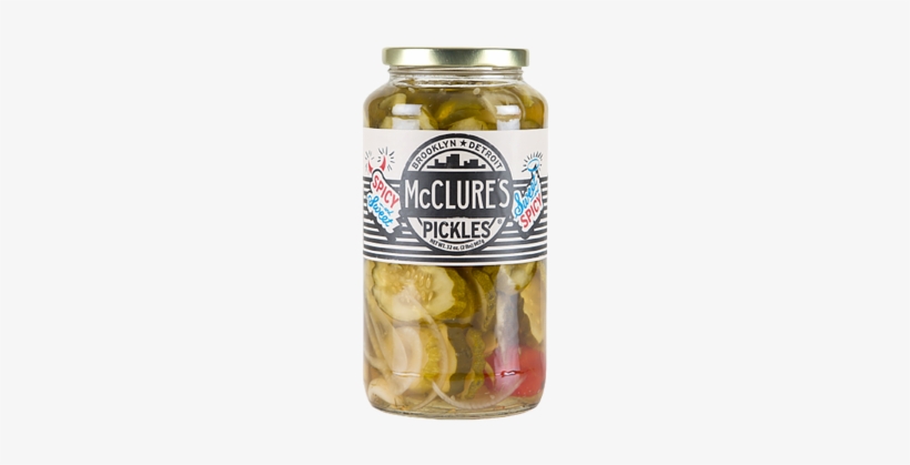 Mcclure's Spicy Pickles 32 Oz, transparent png #1270764