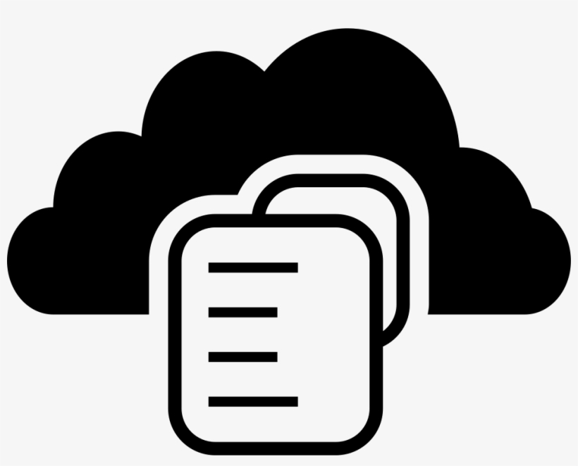 File With Data On Cloud Storage Svg Png Icon Free Download - Data, transparent png #1270823