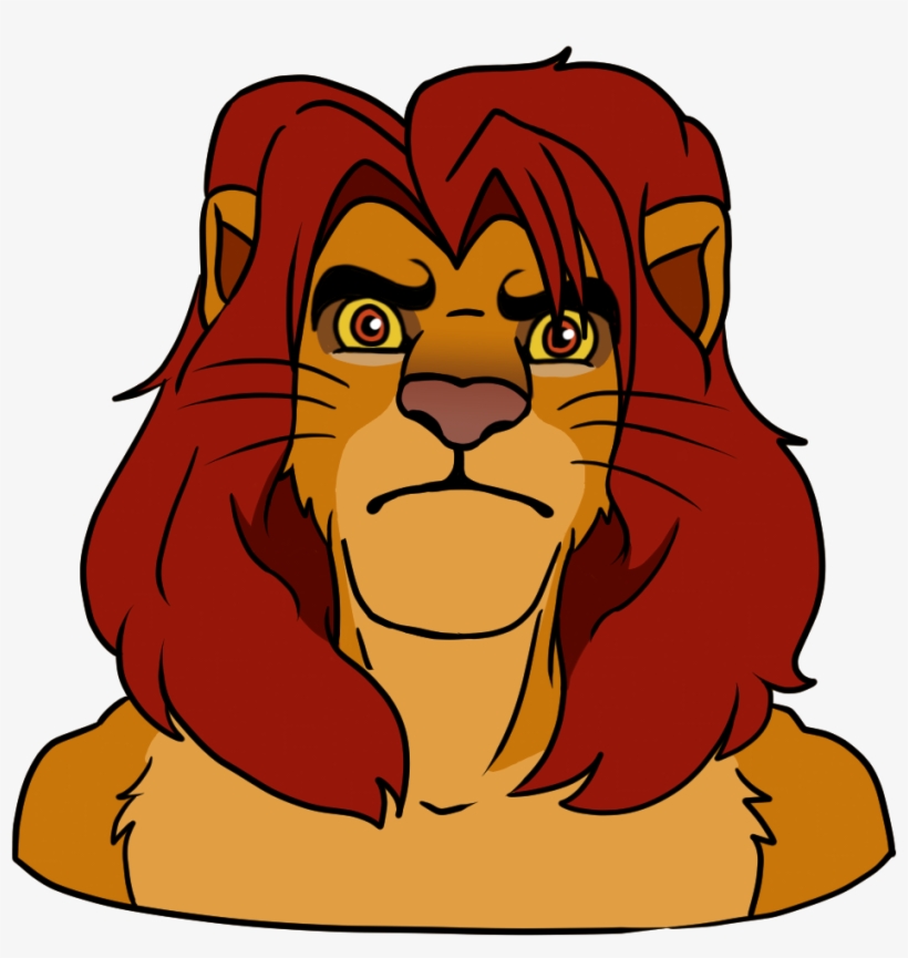 [c] Simba - Anthro - Simba Furry Art, transparent png #1271006