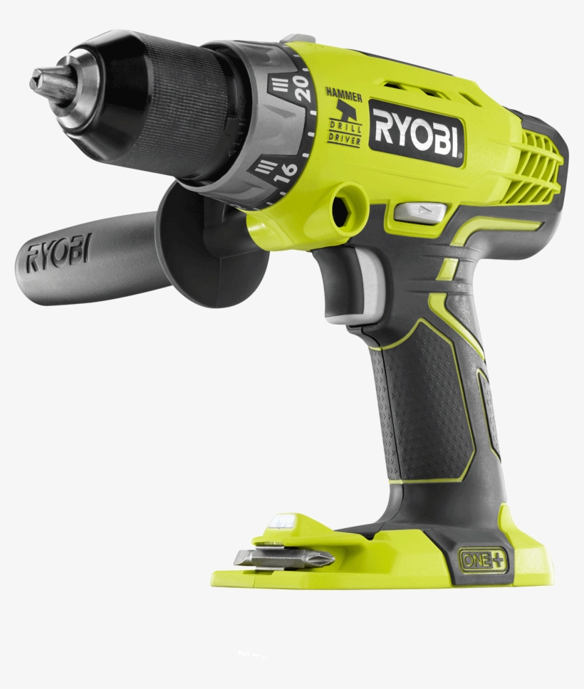 $119 - Ryobi One+ 18-volt Lithium-ion Hammer Drill And Impact, transparent png #1271210