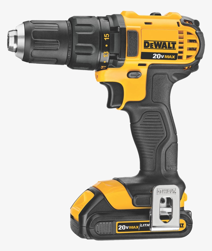 Dewalt 20v Max* Lithium Ion Compact Drill / Driver - Dcd780c2 Dewalt, transparent png #1271316