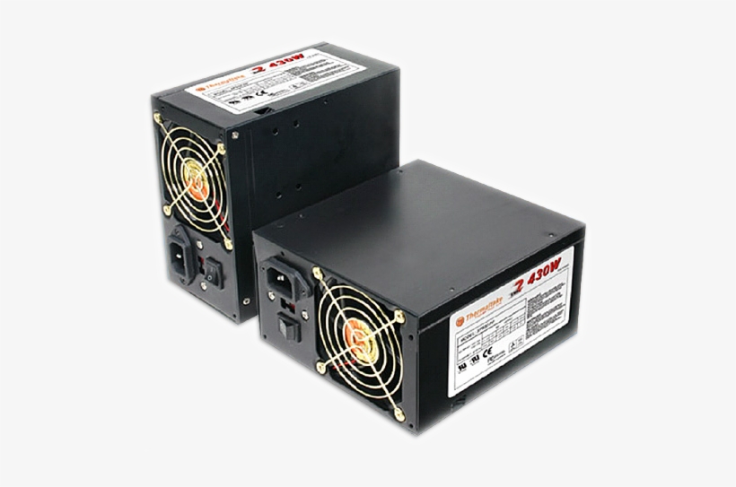 La Placa Base - Thermaltake Silent Purepower Tr2 W0070 Power Supply, transparent png #1271430