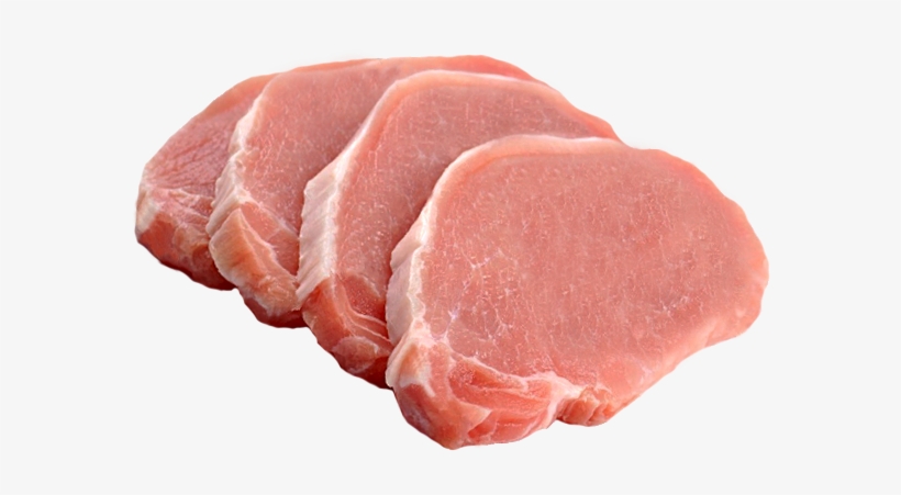 817 White Loin Tape - Pork Steak, transparent png #1271501