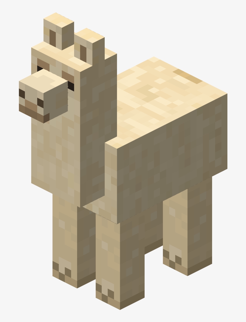 Minecraft Brown Llama, transparent png #1271525