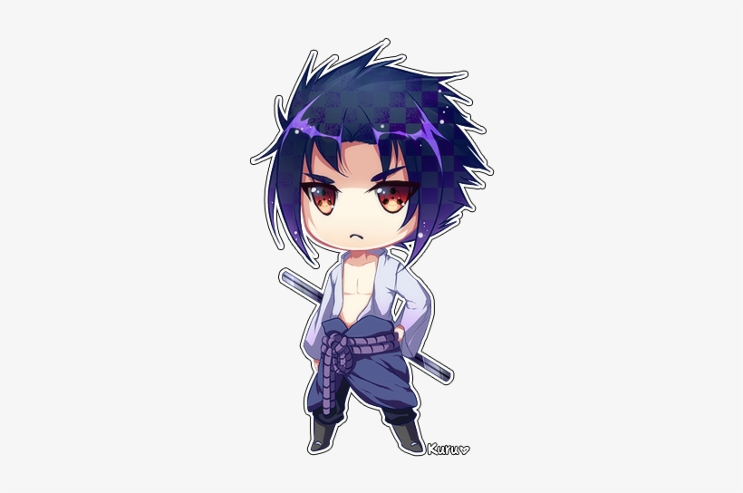 Anime, Chibi, And Kawai Image - Anime Chibi Naruto Sasuke, transparent png #1271692