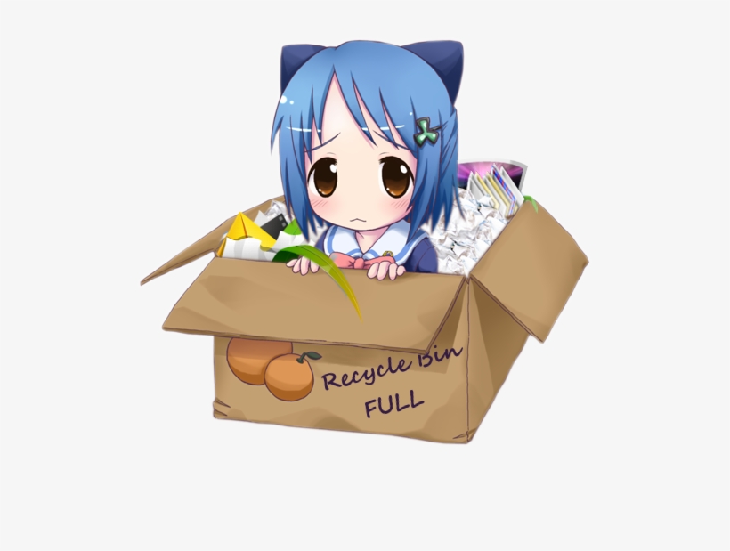Anime Recycle Bin Icon - Free Transparent PNG Download - PNGkey