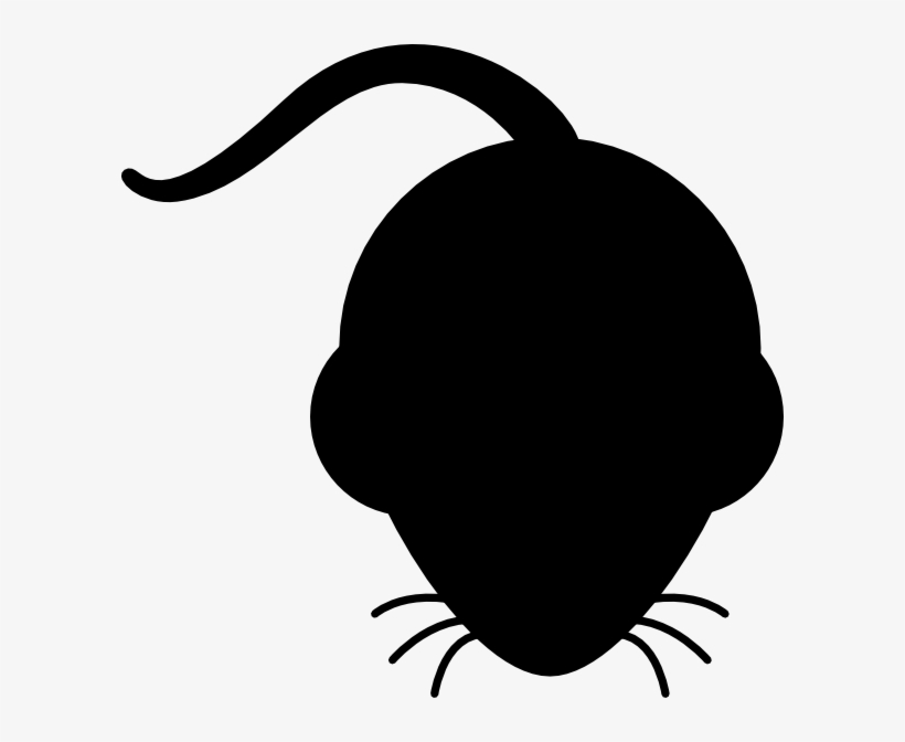 Mickey Mouse Silhouette Clip Art - Mouse Clip Art, transparent png #1272003