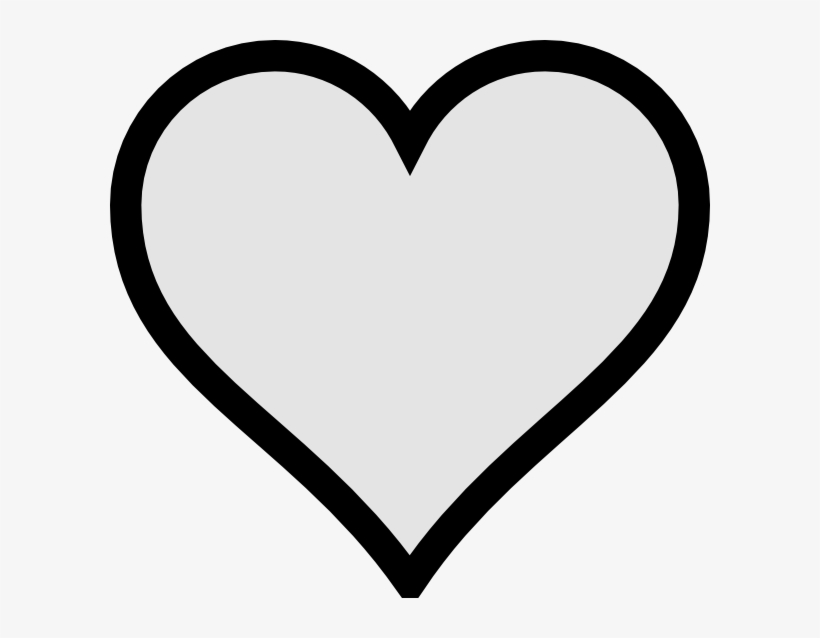 Very Small Gray Heart With Transparent Background Png - Heart Icon Transparent Background, transparent png #1272299