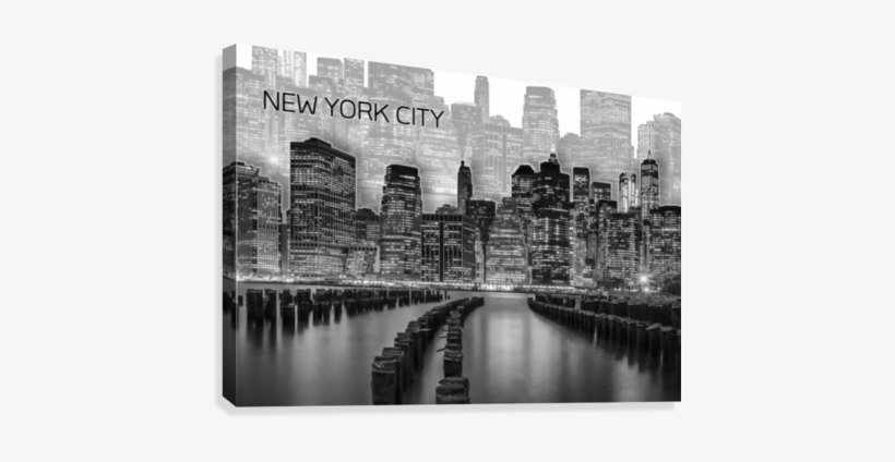 Manhattan Skyline - Manhattan Graphic Art, transparent png #1272451