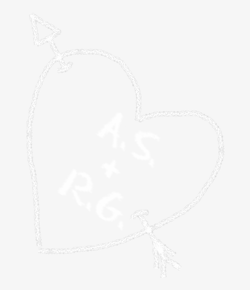 Drawing Chalk Heart - White Chalk Heart Png, transparent png #1272616