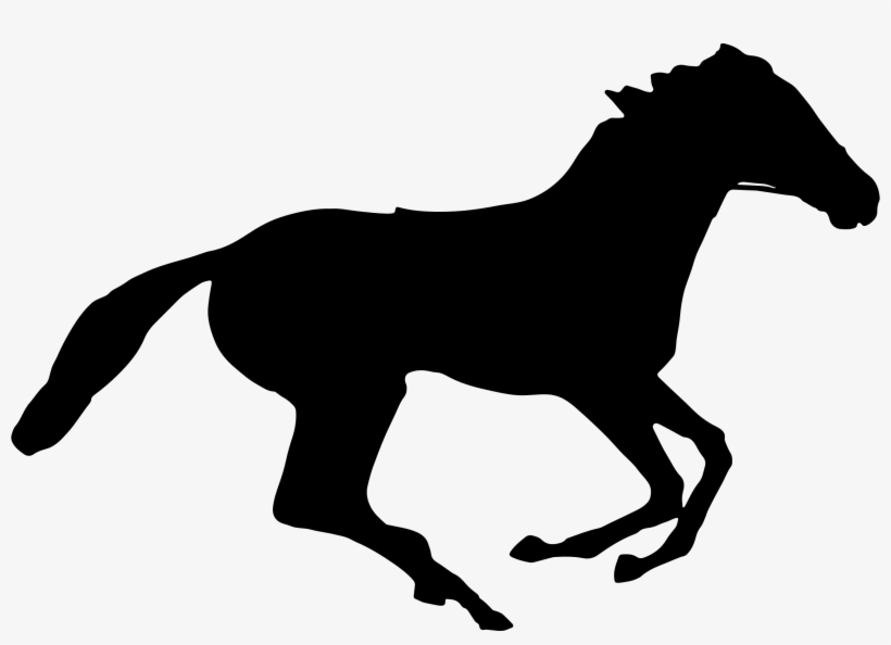Jockey Silhouette Minus Jockey Clip Free - Kentucky Derby 2018 Horses, transparent png #1272749