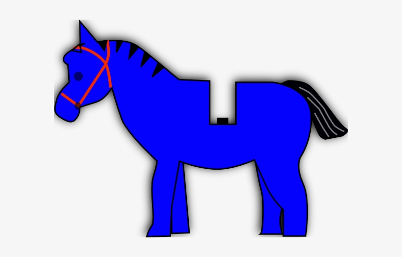 Free Vector Horse Lego Clip Art - Lego Horse, transparent png #1272948