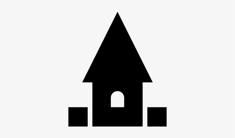 Castle Silhouette Vector - Building, transparent png #1273346
