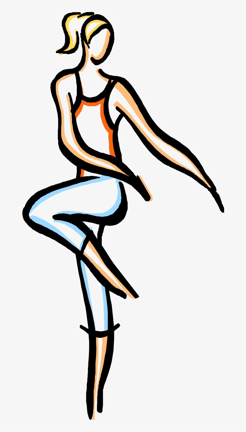Happy Dance Clipart Happy Friday Dance Clip Art Rexf25 - Dance Line Art Png, transparent png #1273488