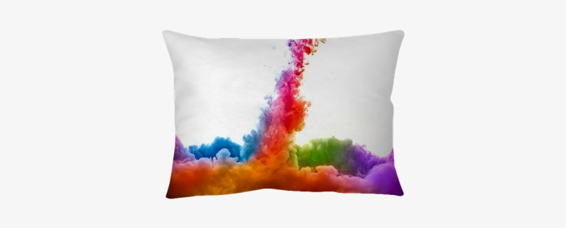 Raoinbow Of Acrylic Ink In Water - All Colours Smoke Bomb, transparent png #1273674