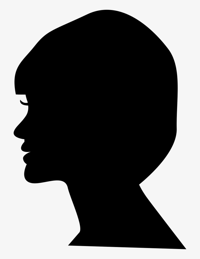 Png File - Silhouette Side View Png, transparent png #1273678