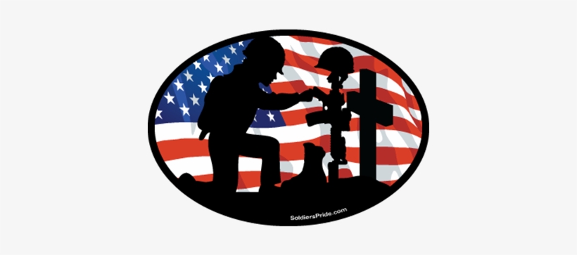 Free Soldier Salute Silhouette Png - Circle, transparent png #1273748