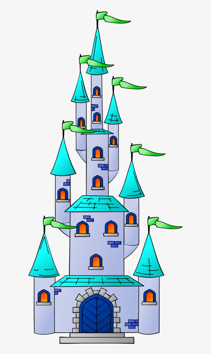 Vector Clip Art - Castle Clip Art, transparent png #1273779