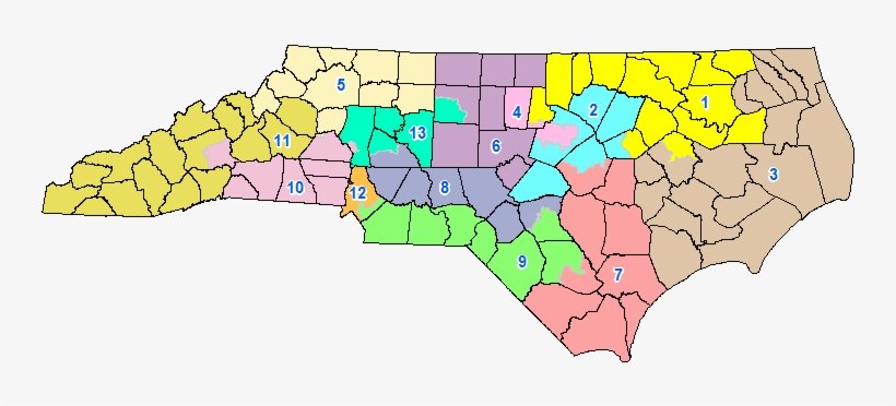 Nc Congressional Districts, transparent png #1273902