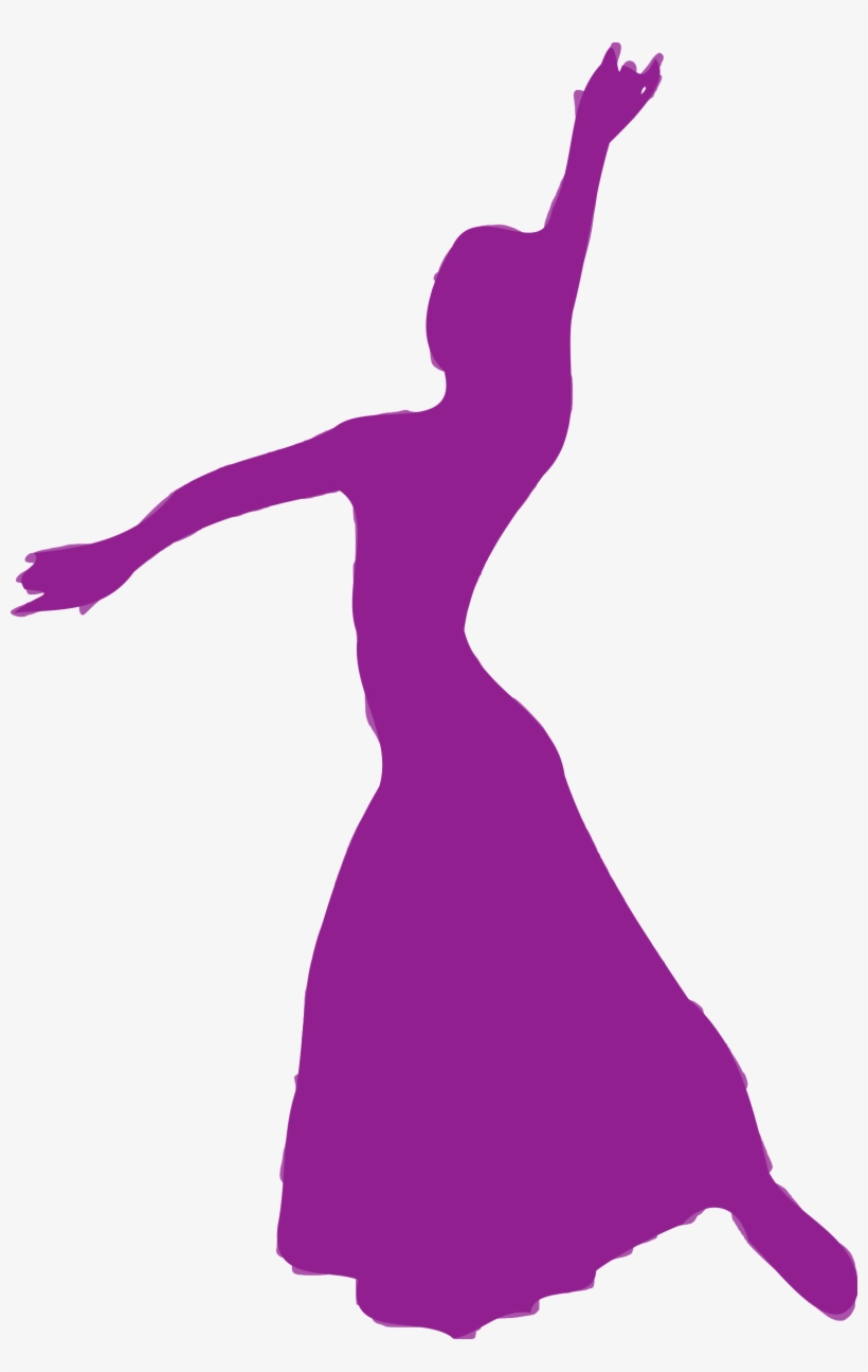 Dancer Clipart Purple - Dance, transparent png #1273929