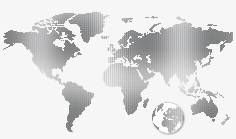 World Map - Hsbc World Map, transparent png #1274024