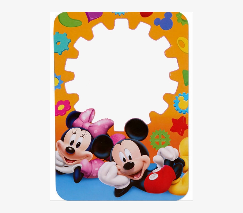 Marcos Para Photoshop Y Algo Mas - Mickey Mouse Birthday Frames, transparent png #1274098