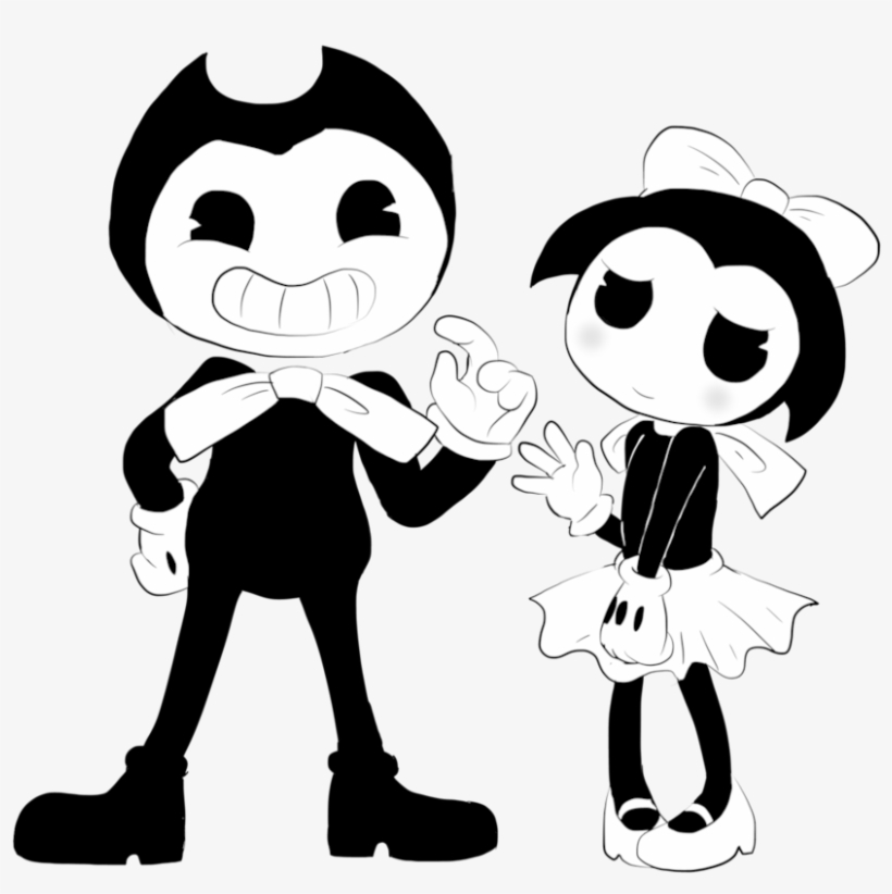 Bendy And Bella Bow By Tri - Cartoon, transparent png #1274250