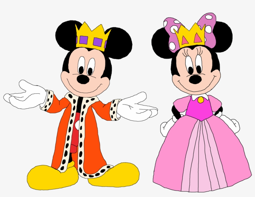 Mickey Mouse Clubhouse Princess Minnie Rella - Mickey And Minnie Mouse Princess, transparent png #1274282