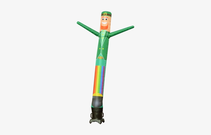 Leprechaun Air Dancers® Inflatable Tube Man 10ft - Tube Man, transparent png #1274459