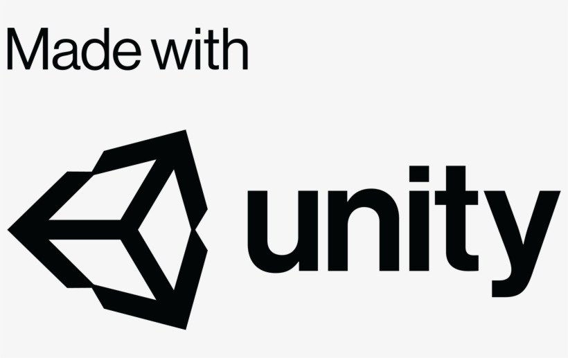 Unity Logo White Png Black And White Stock - Unity 3d - Free ...