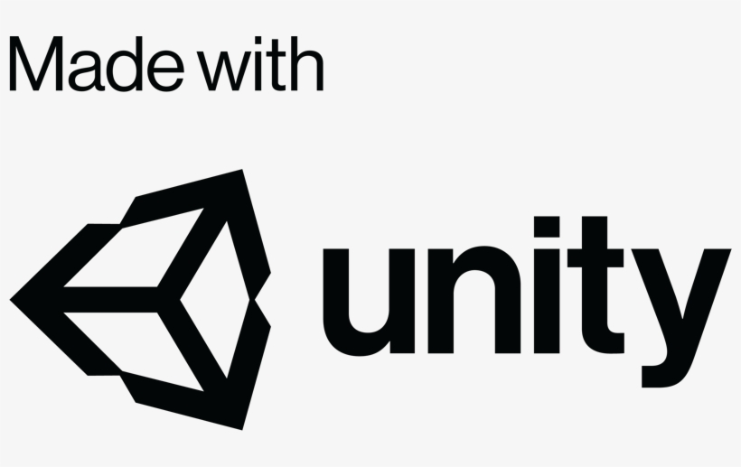 Unity Logo White Png Black And White Stock - Unity 3d, transparent png #1274482