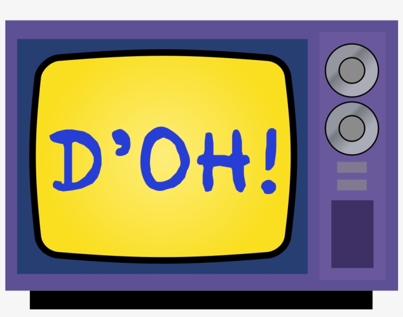 Simpsons Tv Icon - Tv The Simpsons Png, transparent png #1274696