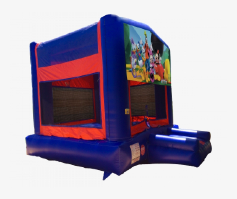 Mickey Mouse Clubhouse Red/blue/yellow Bounce House - Pj Masks Bounce House, transparent png #1275027