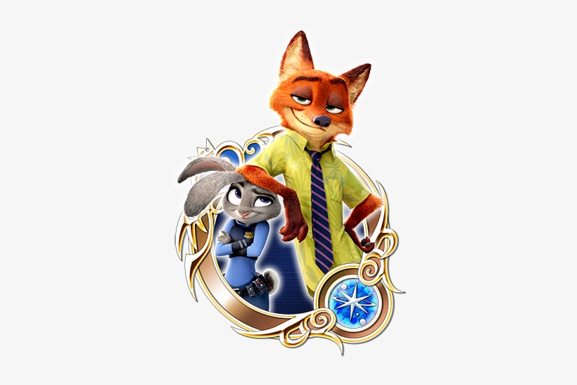 The First Bunny To Ever Join Zootopia's Police Department, - Zootopia Lunch Napkins - 16, transparent png #1275076