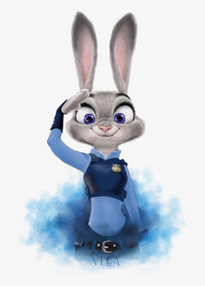 Officer Judy Hopps By Vega Www - Judy Hopps Png, transparent png #1275248