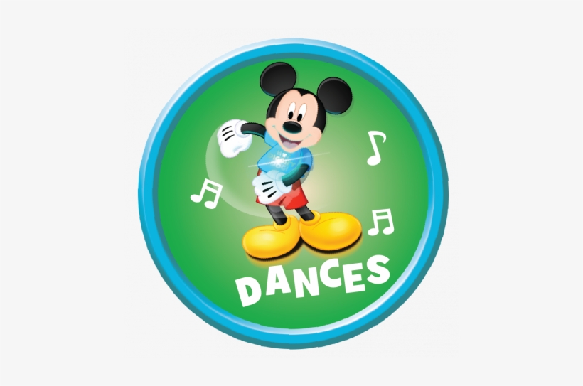 Mickey Mouse Clubhouse Hot Diggity Dance And Play Mickey - Cartoon, transparent png #1275347