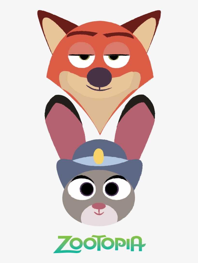 Disney S Zootopia Images Nick Wilde And Judy Hopps Japan Walt Disney Official Zootopia Judy And Nick Free Transparent Png Download Pngkey