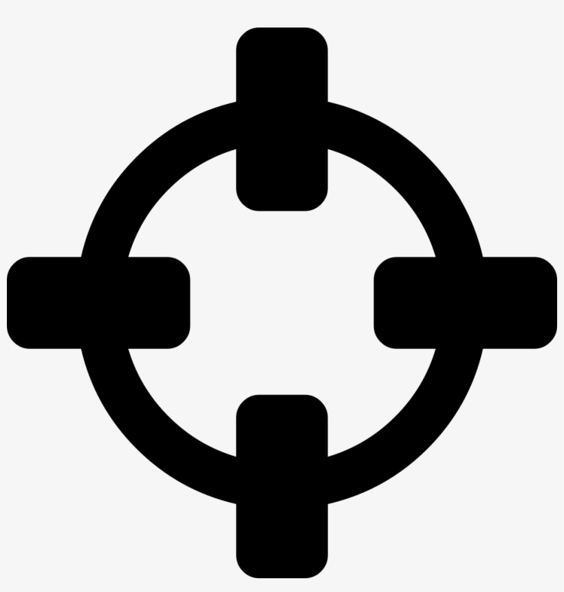 Crosshairs Comments - Font Awesome Target Icon, transparent png #1275441