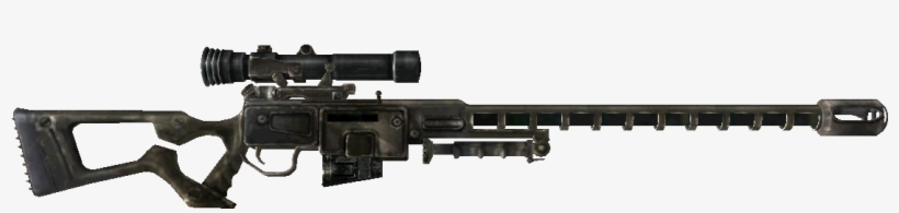 Dc Sniper Rifle - Fallout 3 Sniper Rifle, transparent png #1275604