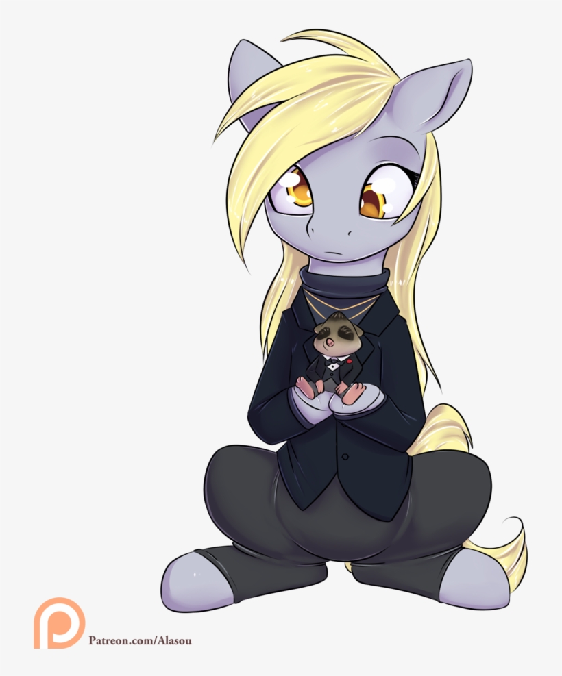 Alasou, Crossover, Derpy Hooves, Female, Mafia, Mare, - Derpy Hooves, transparent png #1275777