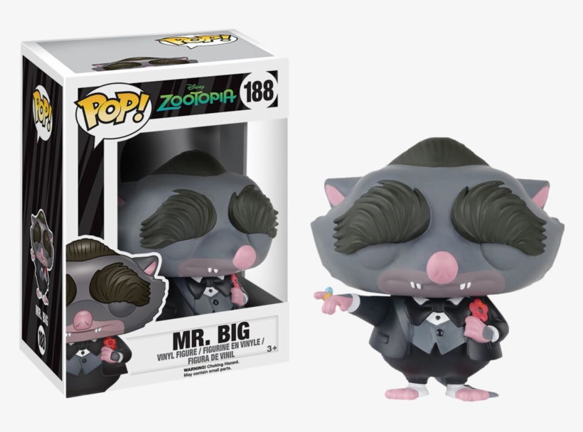 Mr Big Pop Vinyl Figure - Arctic Shrew Mr Big, transparent png #1275856